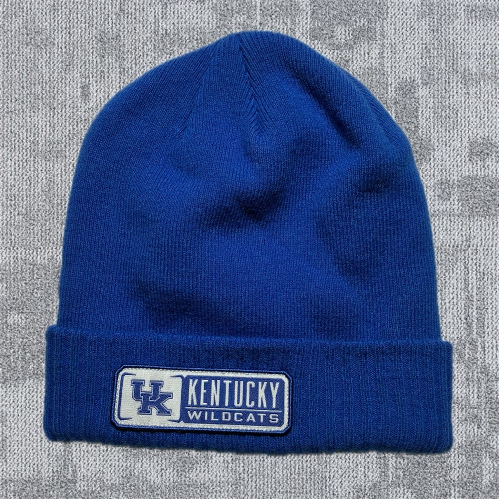 Kentucky Wildcats Beanie Captivating Headwear Blue Cuffed Knit Hat